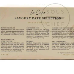 La Cuna Savoury Pate Selection, 6x25g