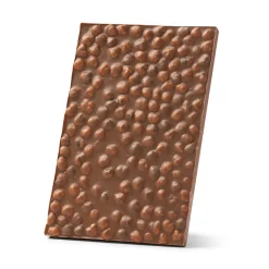 La Perla di Torino Milk Chocolate Slab with Whole Roasted Hazelnuts, 450g