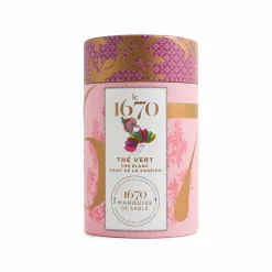 La Sablesienne Green & White Tea with Passion Fruit, 50g