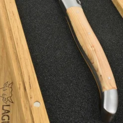 Laguiole en Aubrac Single Cheese Knife, Juniper