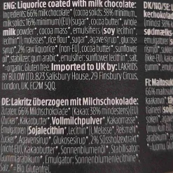 Lakrids Organic Slow Crafted Chocolate Liquorice, 265g
