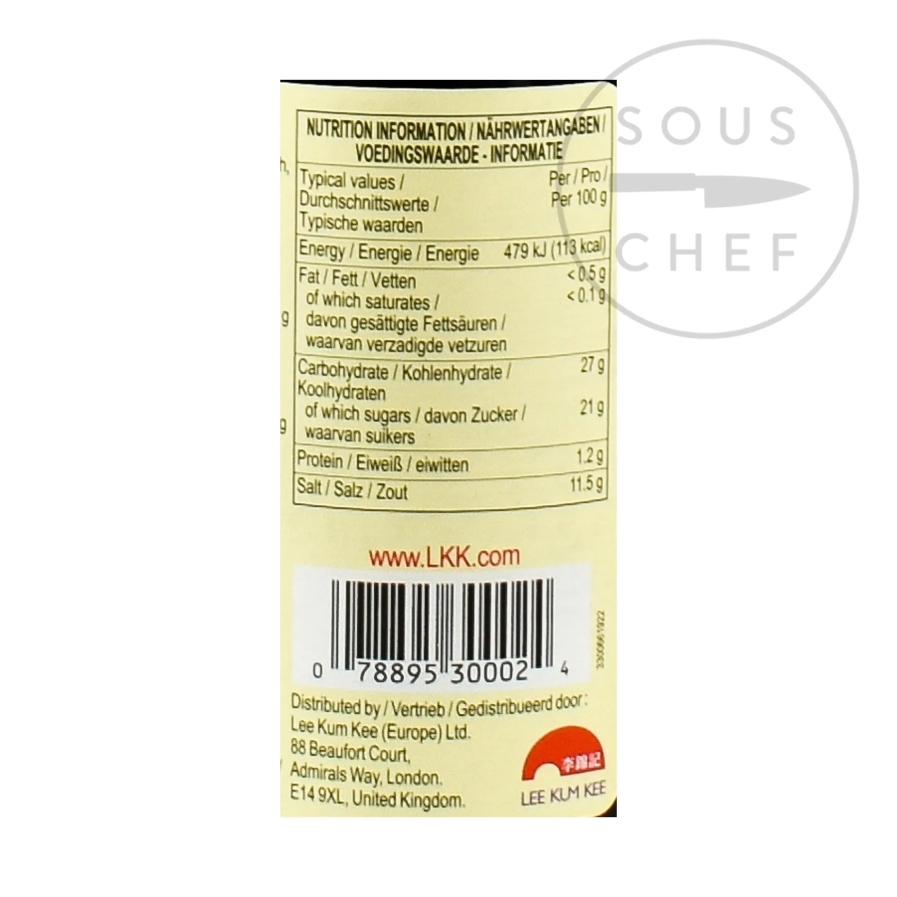 Lee Kum Kee Panda Oyster Sauce, 510g