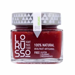 LoRUSSo Organic Artisanal Raspberry Jam, 305g