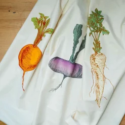 Lottie Day Gift Box Set of 3 Mixed Veg Tea Towel