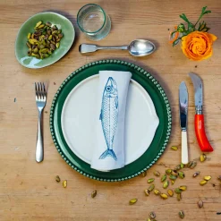 Lottie Day Sardine Design Napkins Box of 6