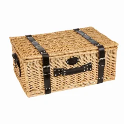 Louvre Natural Picnic Basket, 6 Person