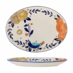 Lynna Floral Serving Plate, 34cm