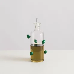 Maison Balzac Olive Oil Bottle with Olives, 550ml