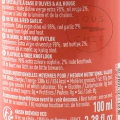Maison Bremond Extra Virgin Olive Oil with Red Garlic, 100ml