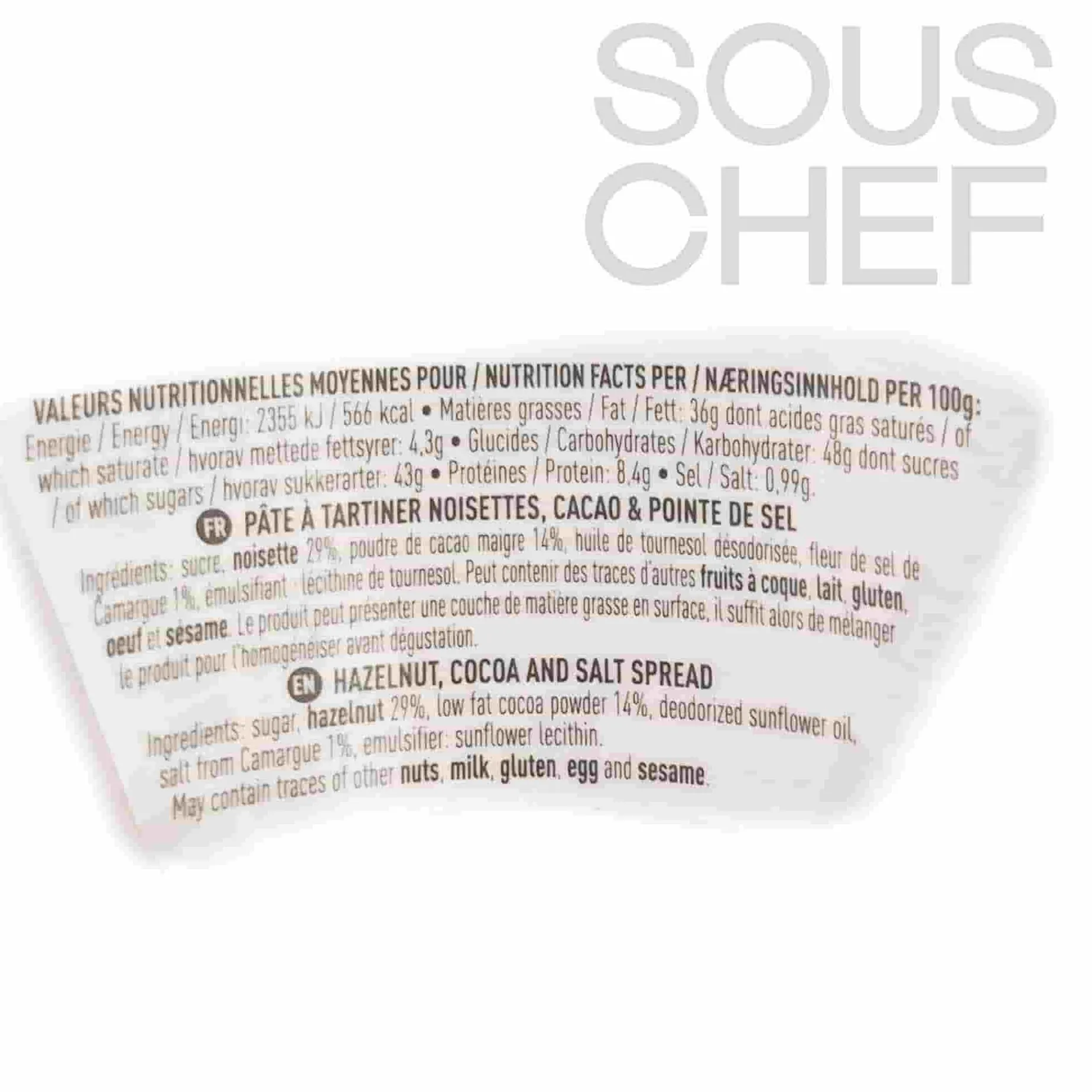 Maison Bremond Hazelnut, Cocoa And Salt Spread, 220g