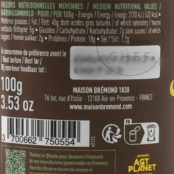 Maison Bremond Toasted Almonds with Goats Cheese, 100g