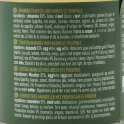 Maison Bremond Toasted Almonds with Herbs de Provence, 100g