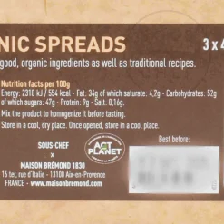 Maison Bremond x Sous Chef Trio of Organic Cocoa Spreads, 130g