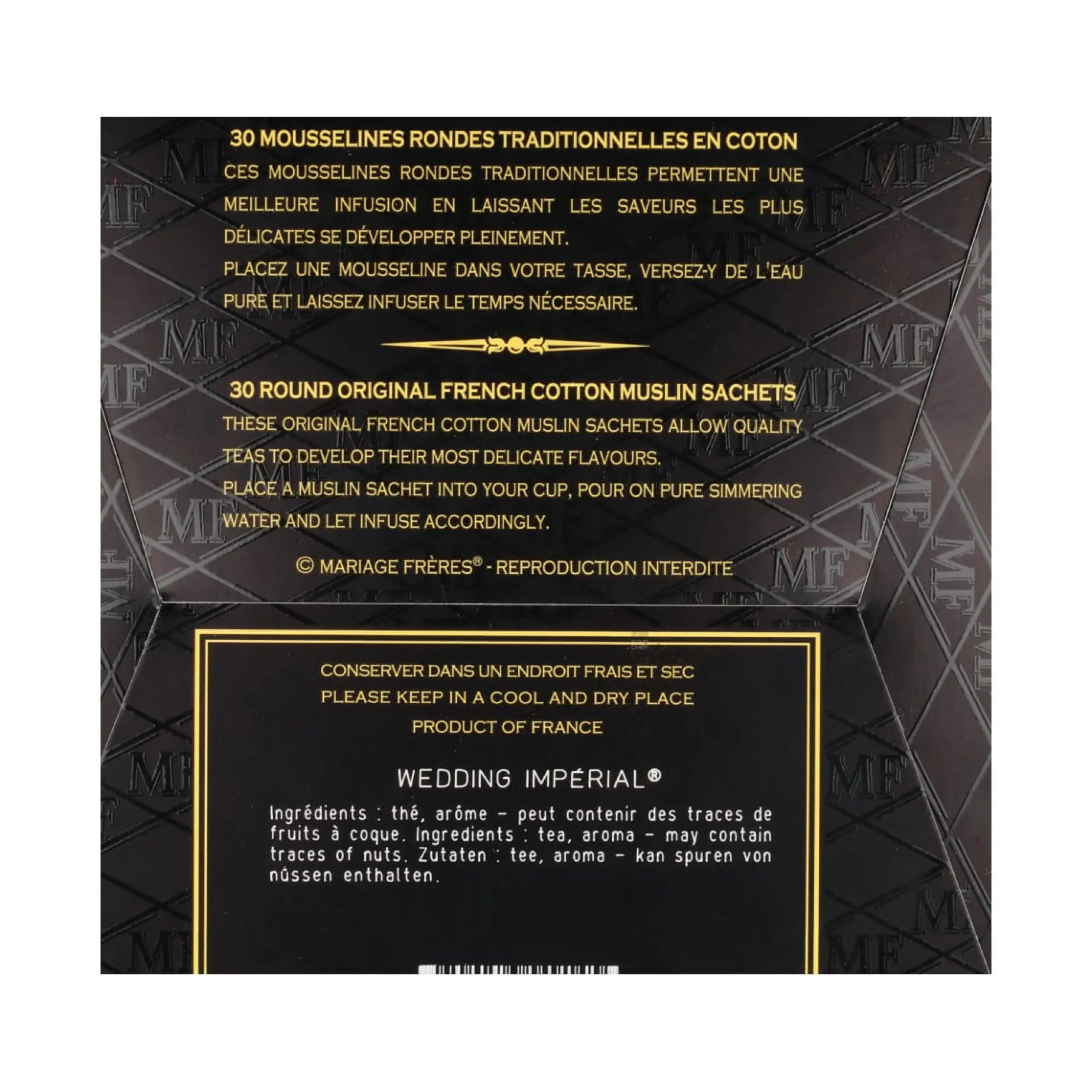 Mariage Freres Wedding Imperial Tea Bags, 75g