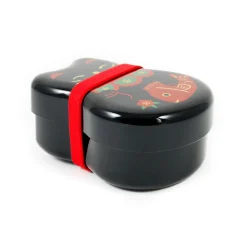 Maruko Black Cat 2-Tier Bento Box, 520ml