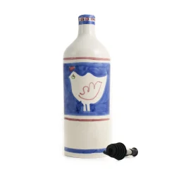 Materia Gallina Blue Olive Oil Bottle, 730ml