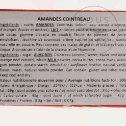 Mazet Milk Chocolate Cointreau Coated Almonds, 200g