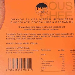 Melt London 9 Piece Dark Chocolate Dipped Orange Slices