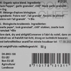 Mill & Mortar Organic Double Garlic Pepper, 50g