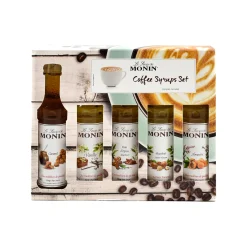 Monin Coffee Syrup Set, 5x50ml