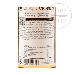 Monin Lychee Syrup 70cl