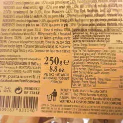 Morelli Straccetti Eggs Pasta, 250g