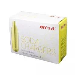 Mosa Box of 10 Carbon Dioxide Soda Chargers