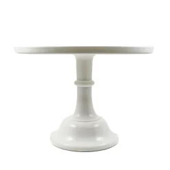 Mosser Glass White Milk Glass Cake Stand