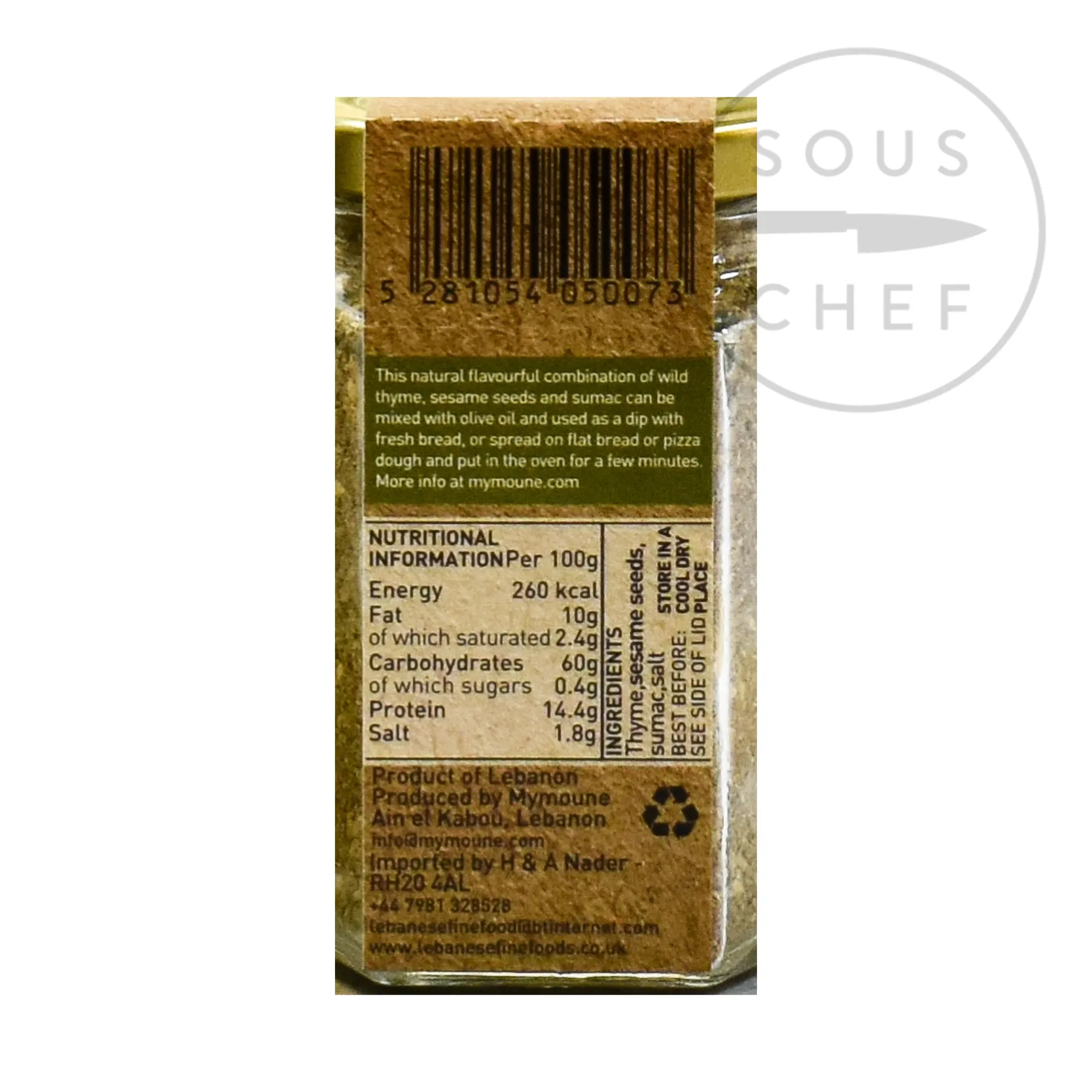 Mymoune Zaatar, 100g