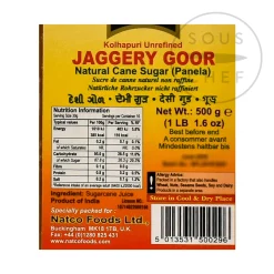 Natco Unrefined Jaggery, 500g