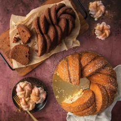 NordicWare Gold Braided Loaf Pan