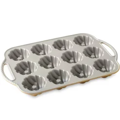 NordicWare Gold Braided Mini Bundt Pan