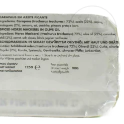 Nuri Spicy Horse Mackerel in Olive Oil, 125g