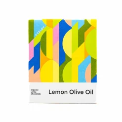 Ocelot Organic White Chocolate & Lemon Olive Oil Chocolate Bar, 70g