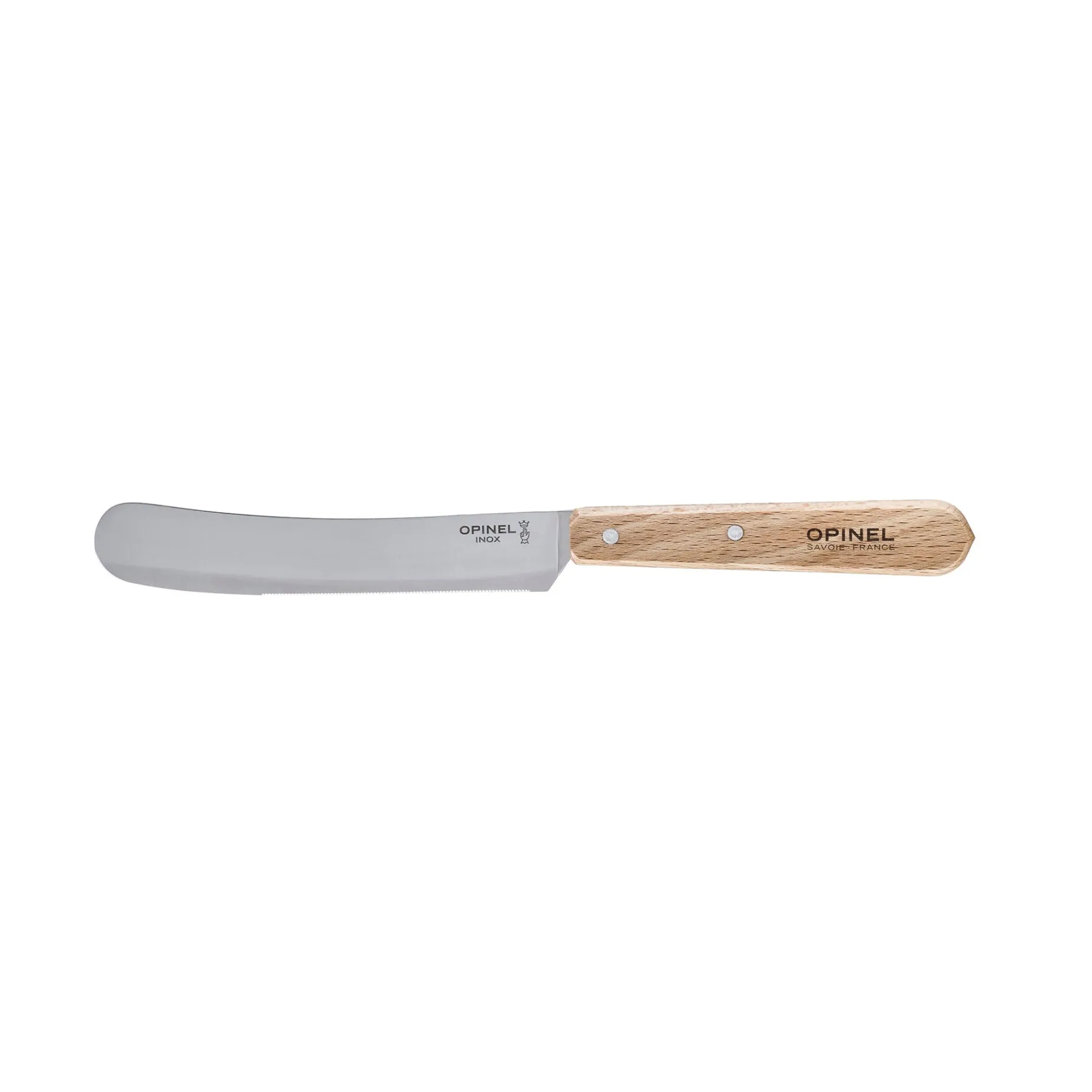 Opinel Beechwood Handle Brunch Knife, 11.5cm