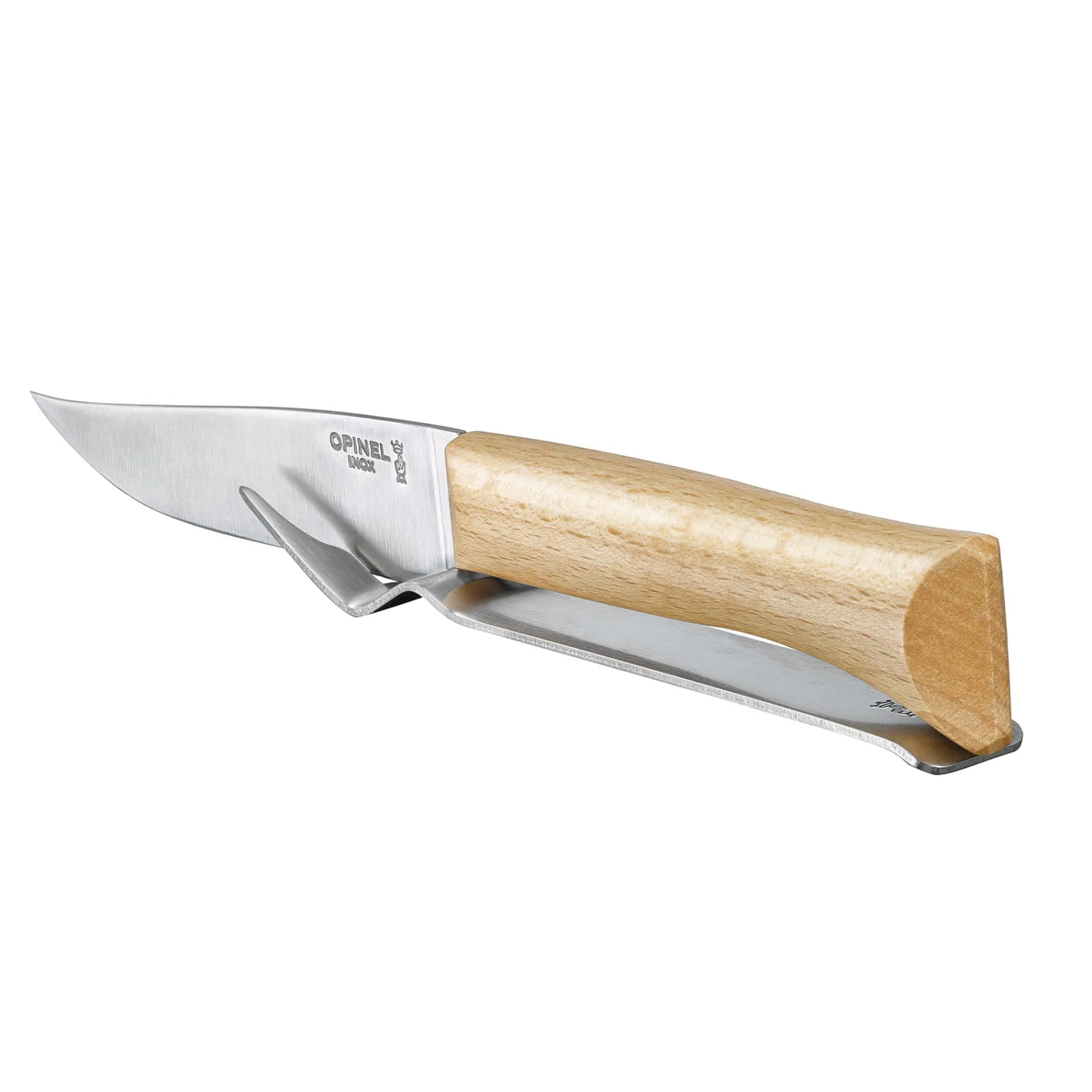 Opinel Cheese Knife & Fork Set