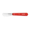 Opinel No 117 Red Beechwood Handle Spreading Knife, 6cm