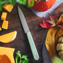 Opinel No 112 Sage Beechwood Handle Paring Knife, 10cm