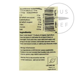 Organic Black Turtle Beans, 500g