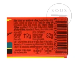 Ortiz Atun Claro Tuna Fillet In Olive Oil, 112g