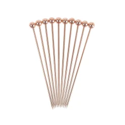 Pack of 10 Copper Plated Garnish Cocktail Picks