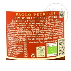 Paolo Petrilli Organic Peeled Tomatoes, 1062ml