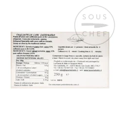 Pasta Di Aldo Saffron Tagliatelle Egg Pasta, 250g