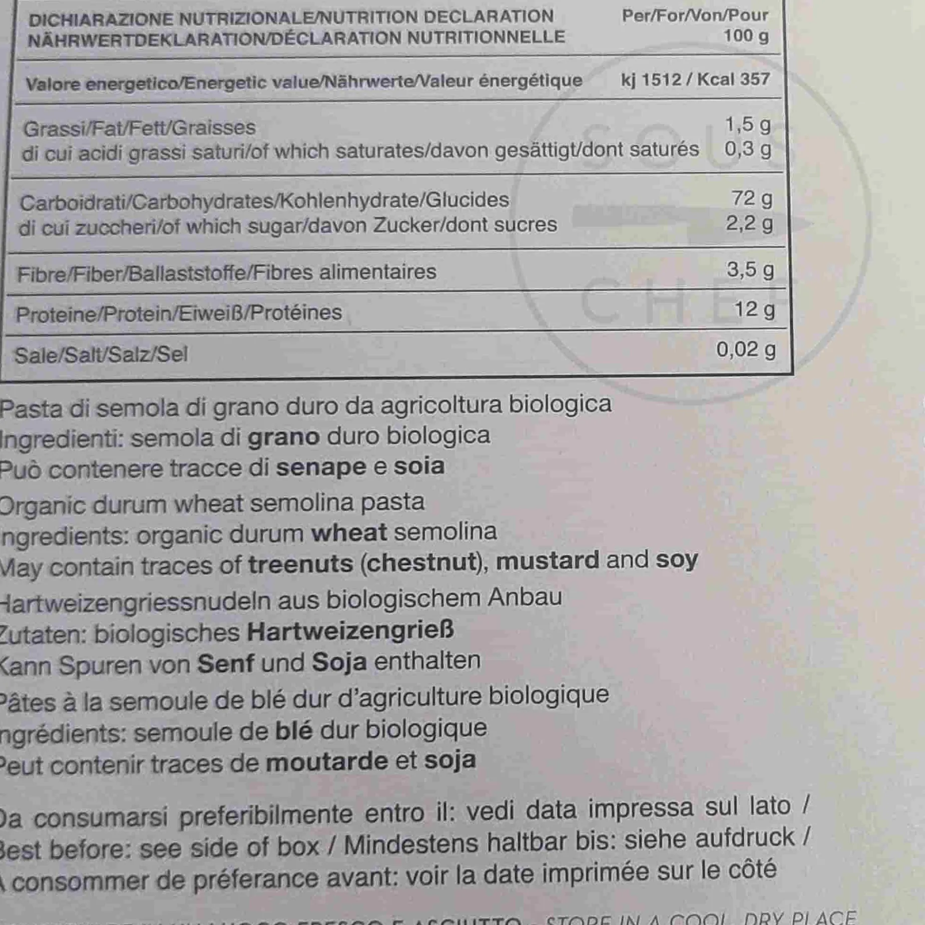 Pasta Liguria Croxetti, 500g