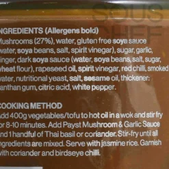 Payst Mushroom & Garlic Stir Fry Sauce, 190ml