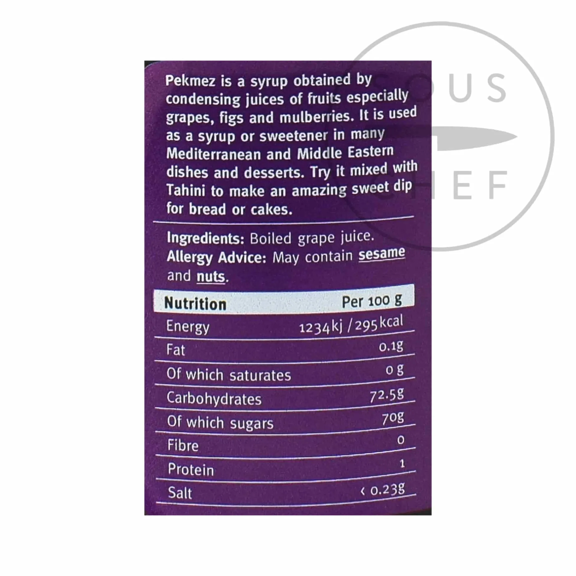 Pekmez Grape Molasses - Boiled Grape Juice, 400g