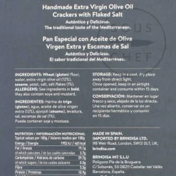 Perello Flaked Salt Olive Oil Reganas Crackers, 150g