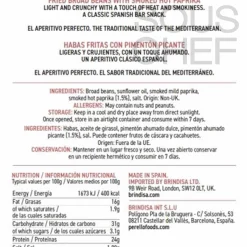 Perello Habas Picantes, Hot & Spicy Broad Beans, 100g