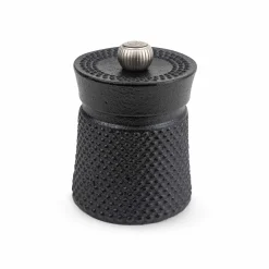 Peugeot Bali Fonte Cast Iron Pepper Mill Black, 8cm