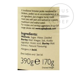 Pickled Walnuts in Malt Vinegar, 390g